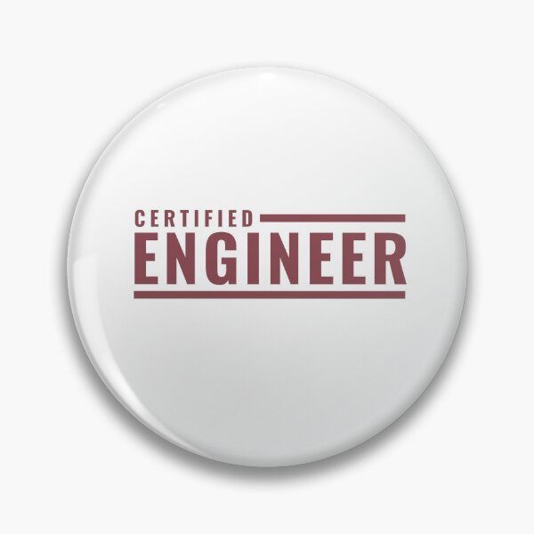 Item preview, Certified Engineer designed and sold by ItsNikkiArts.