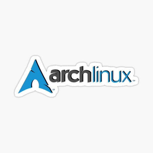 Item preview, Arch Linux Logo Blue designed and sold by Skillers3.
