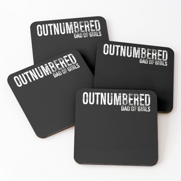 Item preview, Outnumbered Dad of Girls Shirt for Dads with Girls designed and sold by tiger-king.