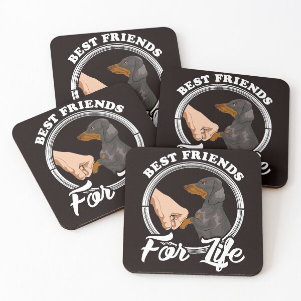 Artikelvorschau, Dackelliebhaber-Design „Beste Freunde fürs Leben“ entworfen und verkauft von adsman68.