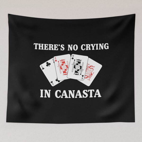 Item preview, Funny Card Player No Crying In Canasta product designed and sold by jakehughes2015.