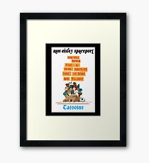 It's a Small Cantina Framed Print