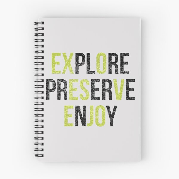 Item preview, Explore Preserve Enjoy in Black designed and sold by AndrewY.