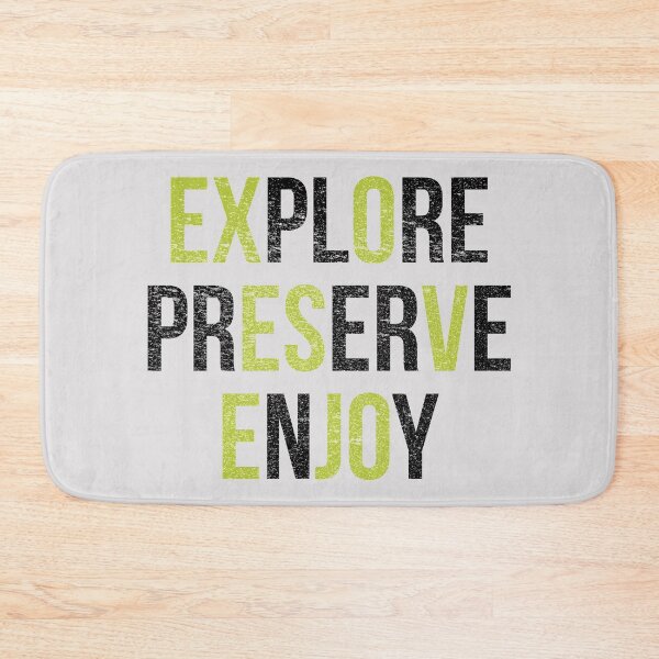 Item preview, Explore Preserve Enjoy in Black designed and sold by AndrewY.