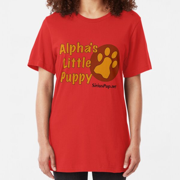 Alpha's Little Puppy Slim Fit T-Shirt