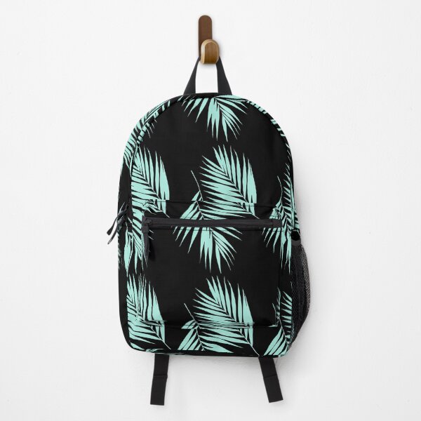 Item preview, Palm Leaves Pattern #2 #Mint #Black #decor #art designed and sold by Anita's & Bella's Art.