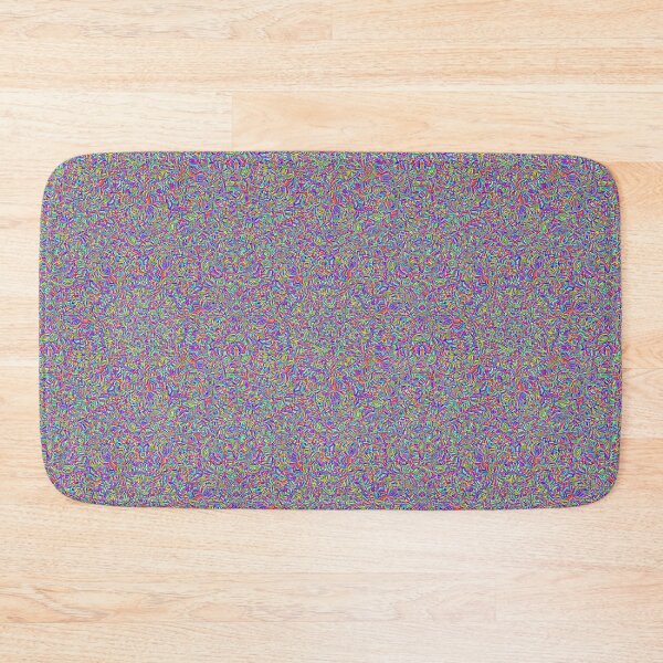 Item preview, Rainbow Static Psychedelic Pattern designed and sold by RiaBubble.