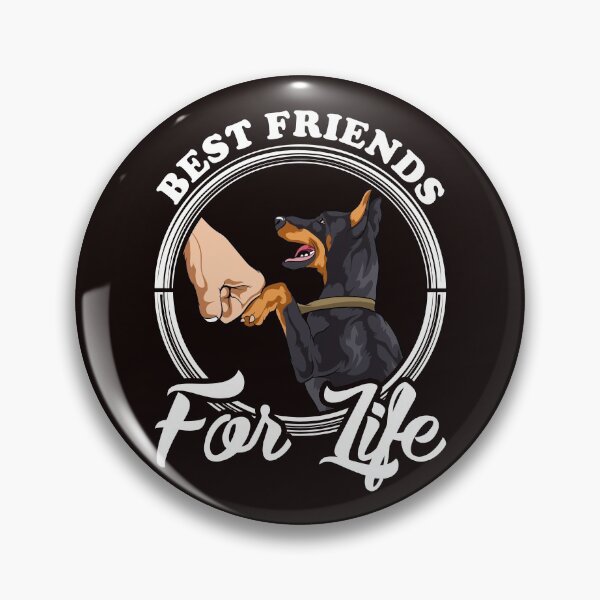 Item preview, Doberman Lover Design "Best Friends For Life" designed and sold by adsman68.
