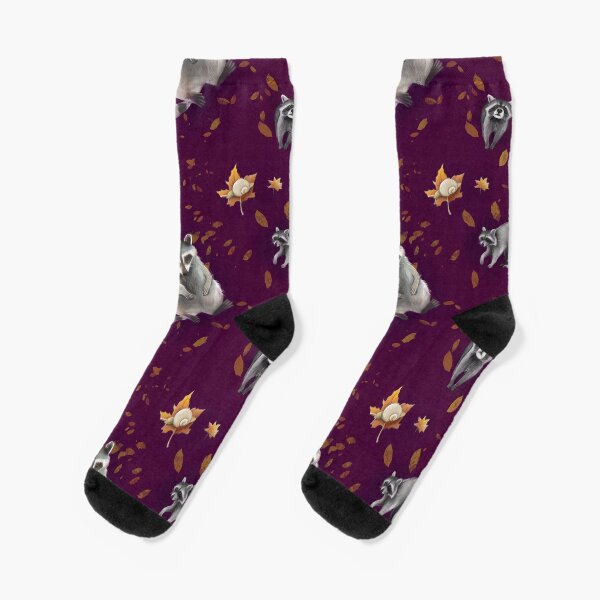 Sweet raccoon Socks