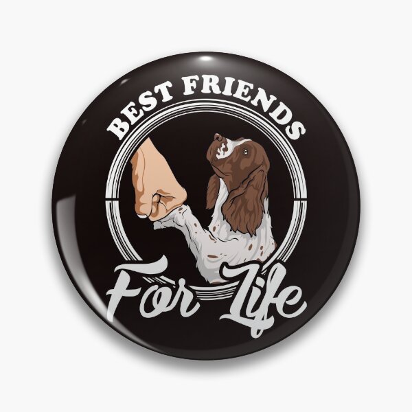 Item preview, English Springer Spaniel Lover Design "Best Friends For Life" designed and sold by adsman68.