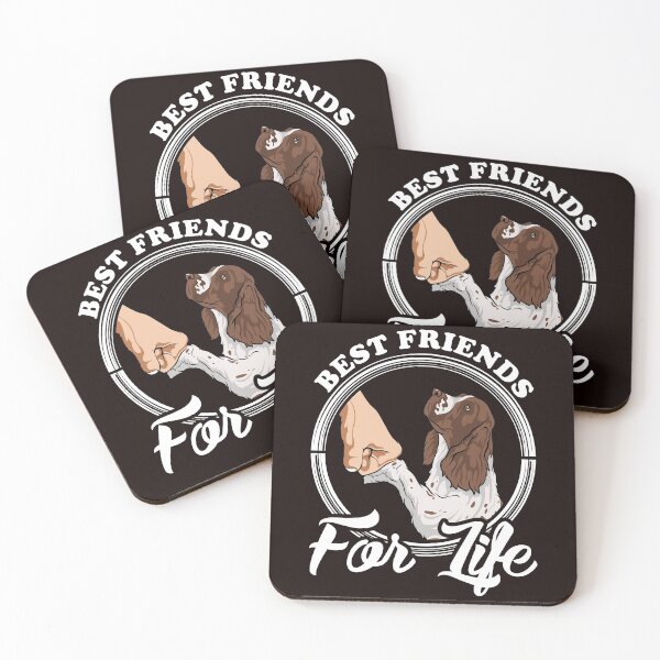 Item preview, English Springer Spaniel Lover Design "Best Friends For Life" designed and sold by adsman68.