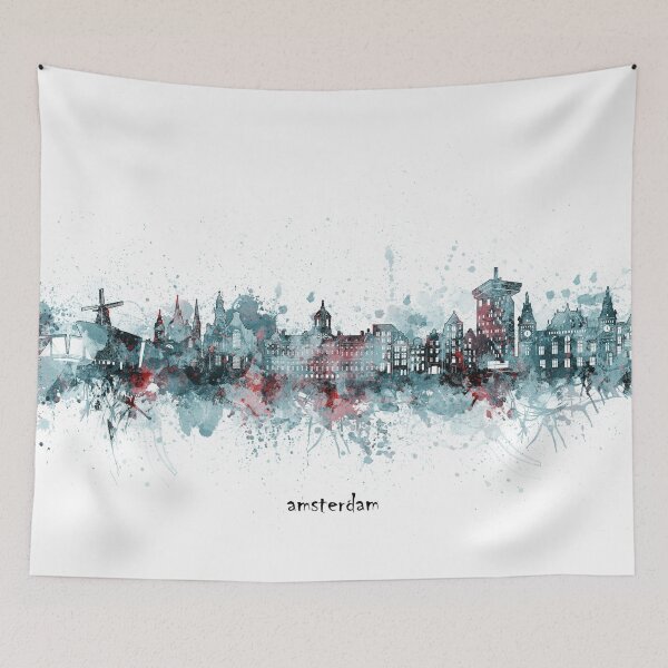 Item preview, amstedam skyline designed and sold by BekimART2.