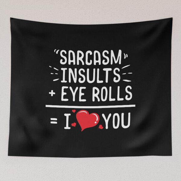Item preview, Sarcasm Insults Eye Rolls I Love You Valentine Gift designed and sold by haselshirt.