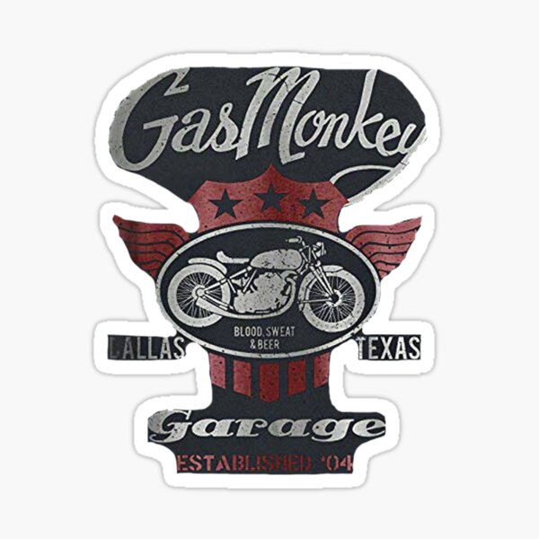 Copie de Gas monkey Sticker