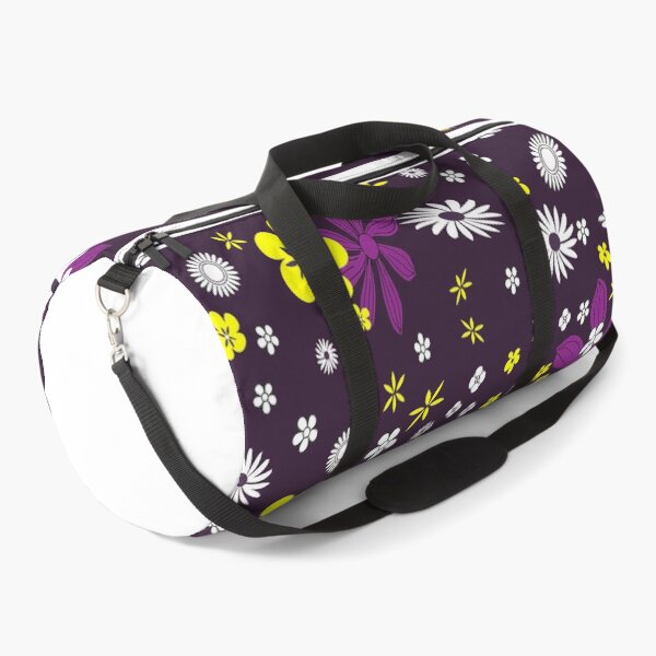 Item preview, purple and yellow Flower pattern designed and sold by Mirnamar.
