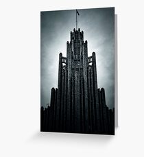 Dark Grandeur Greeting Card