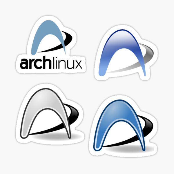 Sticker Arch Linux Redbubble