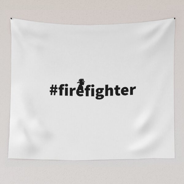Item preview, FIREFIGHTER - MINIMALIST - FIREFIGHTER USA - HEROS  designed and sold by Tropical Blood.