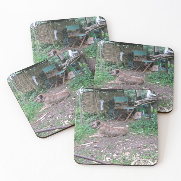 Item preview, Border Terrier in Native Habitat designed and sold by John Honeyman.