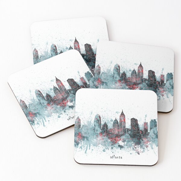 Item preview, atlanta skyline designed and sold by BekimART2.