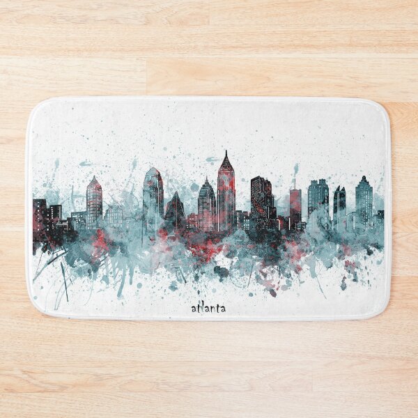 Item preview, atlanta skyline designed and sold by BekimART2.