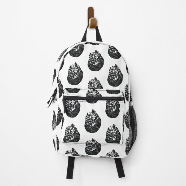 Item preview, Gato dormido lino designed and sold by crumpsticks.