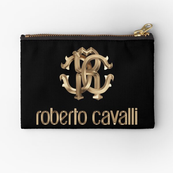 know yourself with the best clothes with roberto cavalli Zipper Pouch