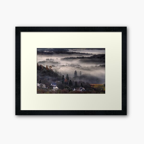 Aberfoyle Mist Framed Art Print