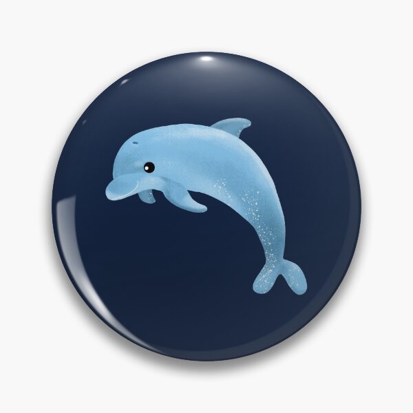 Item preview, Cute Leaping  Dolphin designed and sold by VicEllisArt.