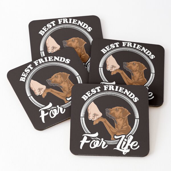 Item preview, Rhodesian Ridgeback Lover Design "Best Friends For Life" designed and sold by adsman68.