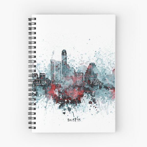 Item preview, austin skyline designed and sold by BekimART2.