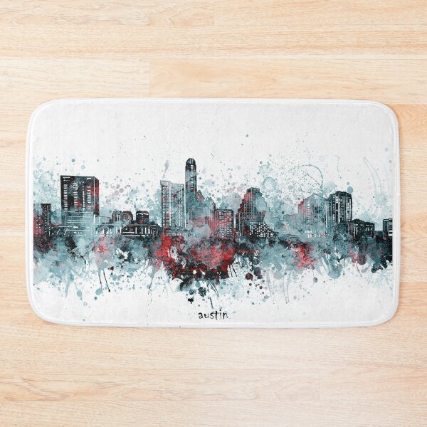 Item preview, austin skyline designed and sold by BekimART2.
