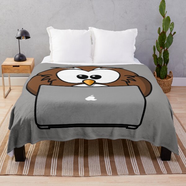 Item preview, Owl with laptop designed and sold by dplachkinova.