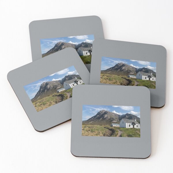 Item preview, Landscape Buachaille Etive Mhor Lagangarbh Cottage Glencoe Lochaber Scotland designed and sold by Stravaigin.