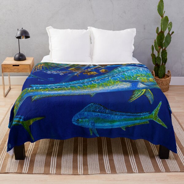 Gamefish Heaven Throw Blanket