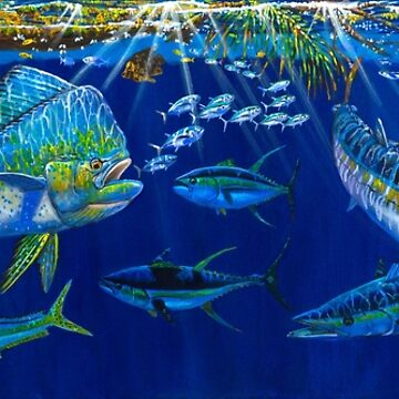 Imagen de la obra El paraíso de los peces de caza de Carey Chen