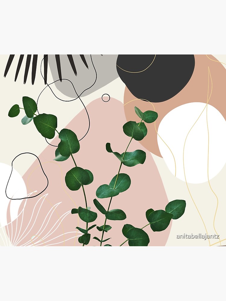 Eucalyptus Fan Palm Finesse #1 #tropical #decor #art by anitabellajantz