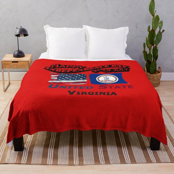 Item preview, Happy Independence Day Virginia State, Happy 4th Of July Gift, Happy Independence Day USA, Design with Flags for each state in the United States. designed and sold by roji-world-shop.
