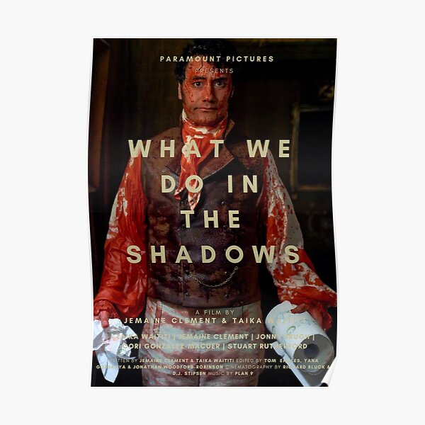 WHAT WE DO IN THE SHADOWS TAIKA WAITITI POSTER Poster