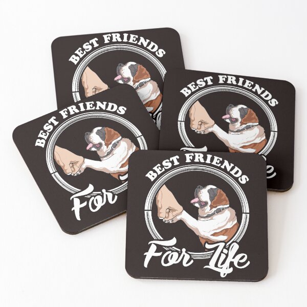 Item preview, St Bernard Lover Design "Best Friends For Life" designed and sold by adsman68.