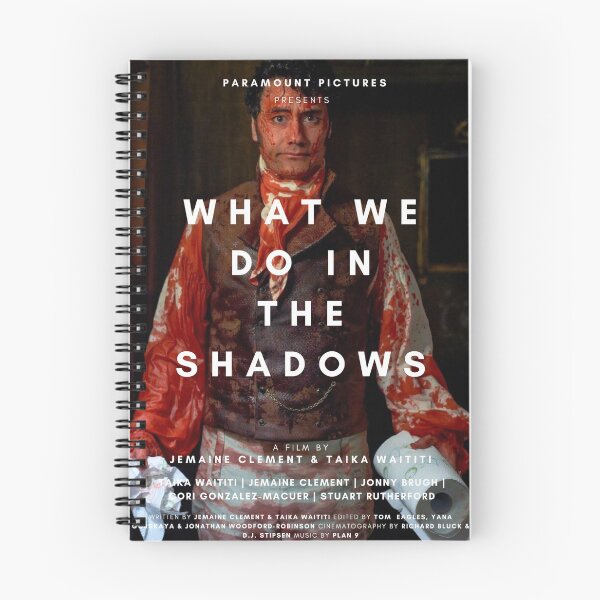 Item preview, WHAT WE DO IN THE SHADOWS TAIKA WAITITI POSTER designed and sold by mikceys.