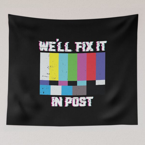 Item preview, We'll Fix It In Post Filmmaker Cinematographer Gift designed and sold by haselshirt.