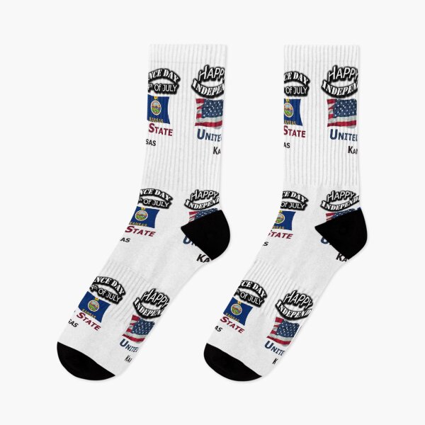 Item preview, Happy Independence Day Kansas State, Happy 4th Of July Gift, Happy Independence Day USA, Design with Flags for each state in the United States. designed and sold by roji-world-shop.