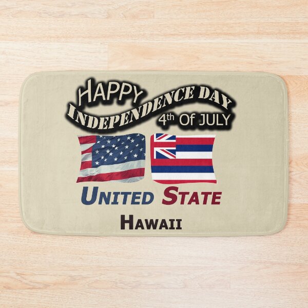 Item preview, Happy Independence Day Hawaii State, Happy 4th Of July Gift, Happy Independence Day USA, Design with Flags for each state in the United States. designed and sold by roji-world-shop.