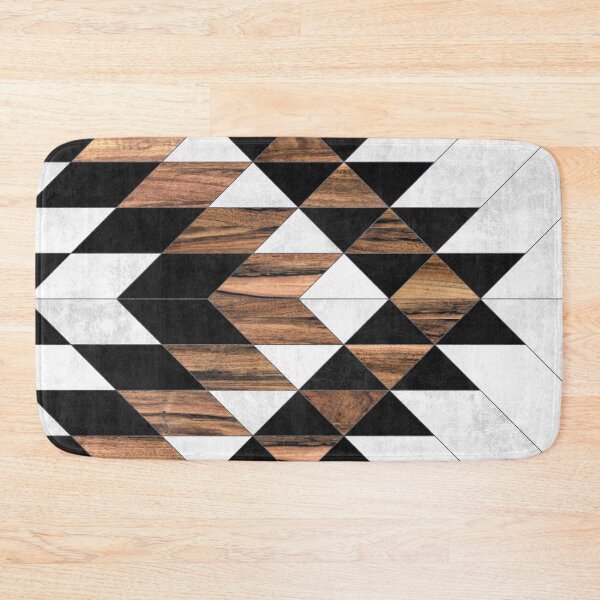Item preview, Urban Tribal Pattern No.9 - Aztec - Concrete and Wood designed and sold by Zoltan Ratko.