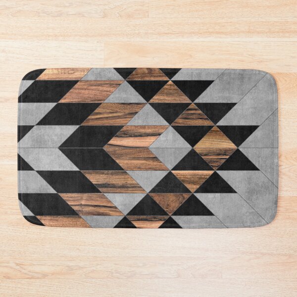 Item preview, Urban Tribal Pattern No.10 - Aztec - Concrete and Wood designed and sold by Zoltan Ratko.