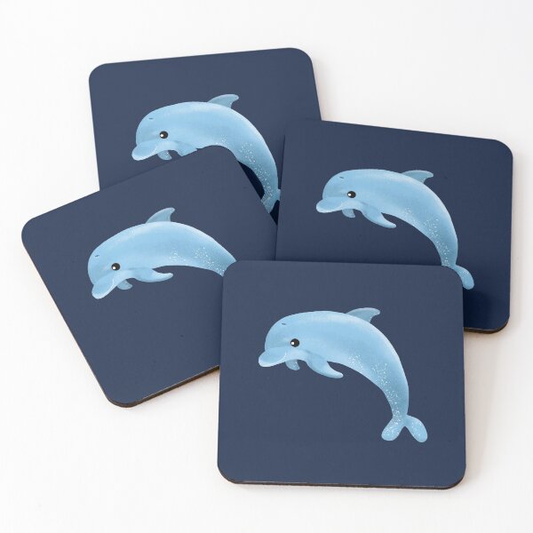 Item preview, Cute Leaping  Dolphin designed and sold by VicEllisArt.