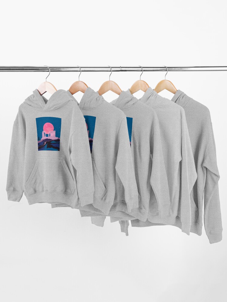 Alternate view of Temple of Poseidon at Sounion Kids Pullover Hoodie
