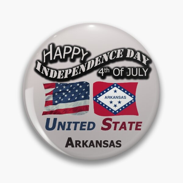 Item preview, Happy Independence Day Arkansas State, Happy 4th Of July Gift, Happy Independence Day USA, Design with Flags for each state in the United States. designed and sold by roji-world-shop.