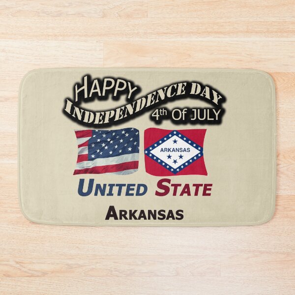 Item preview, Happy Independence Day Arkansas State, Happy 4th Of July Gift, Happy Independence Day USA, Design with Flags for each state in the United States. designed and sold by roji-world-shop.